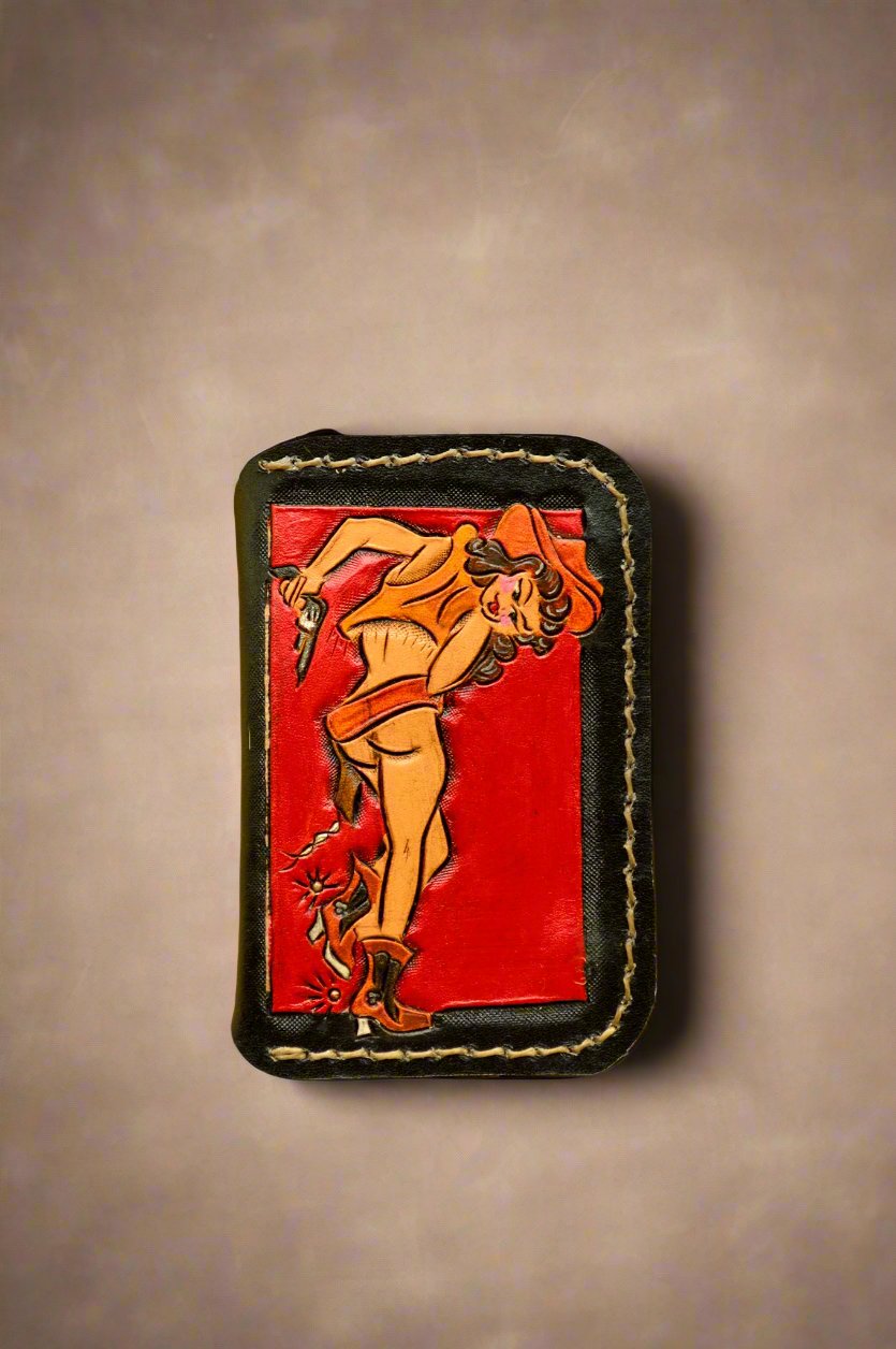 Western Damsel Leather Wallet