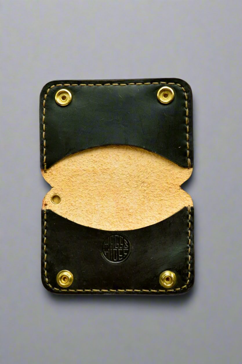 Grateful Dead Stealie Carved Leather Wallet