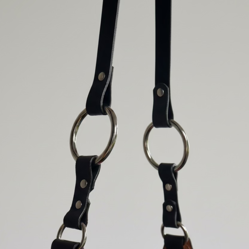 Hags & Hides Cretan Tooled Shoulder Bag