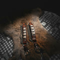 Artisan Leather Bootstraps — Double Chain
