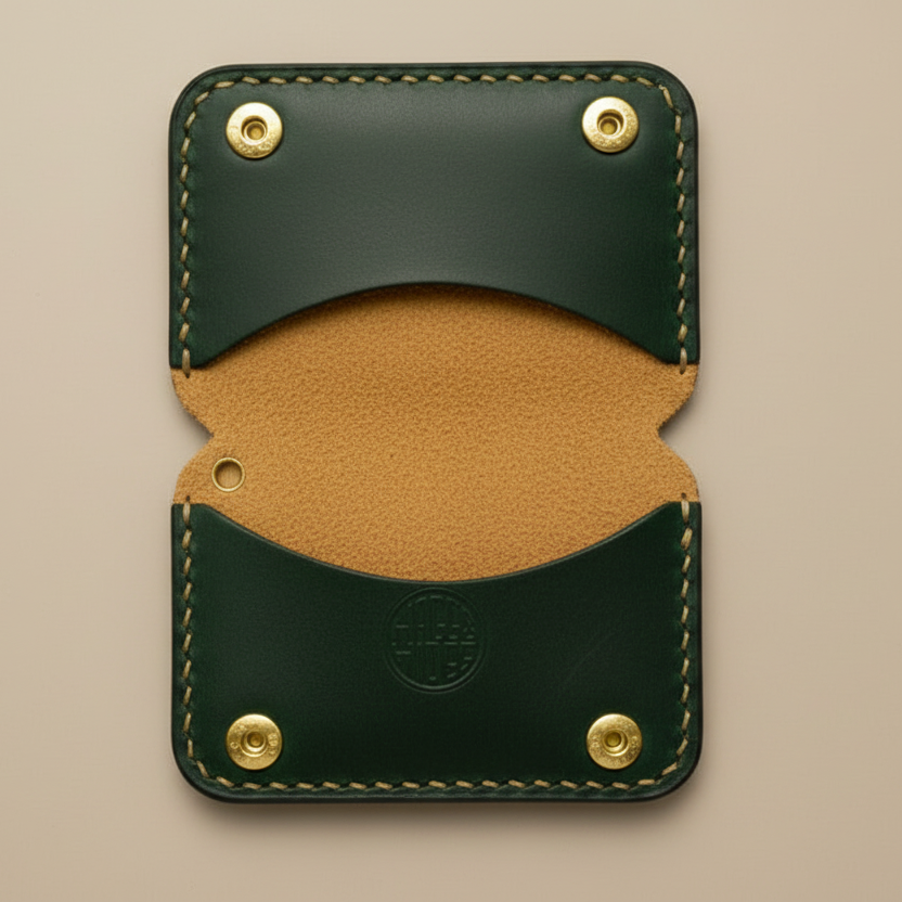 GRATEFUL DEAD CARVED LEATHER WALLET - Hags & Hides