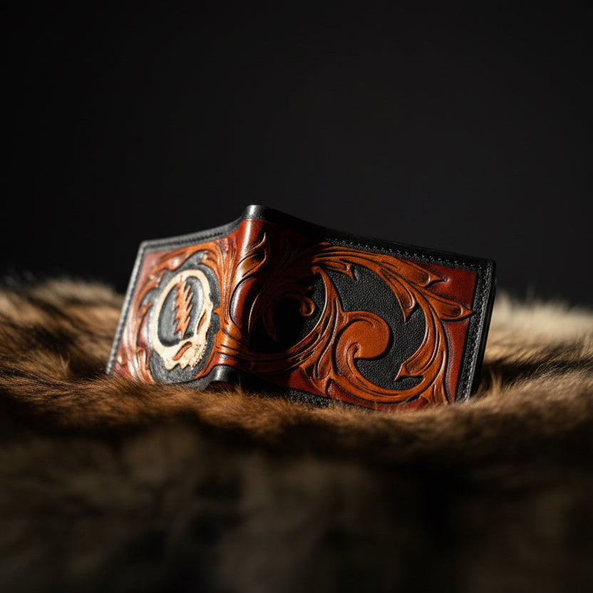 Long Strange Ride Leather Wallet - Hags & Hides