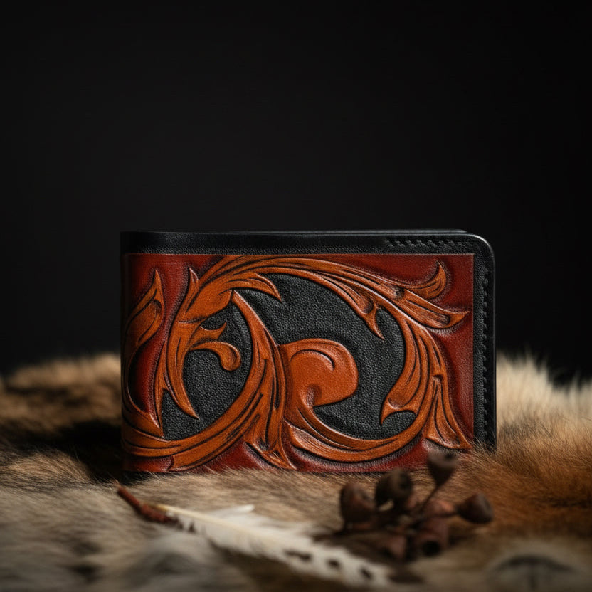 Long Strange Ride Leather Wallet - Hags & Hides