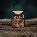 Twin Swallows Slim Leather Card Wallet - Hags & Hides
